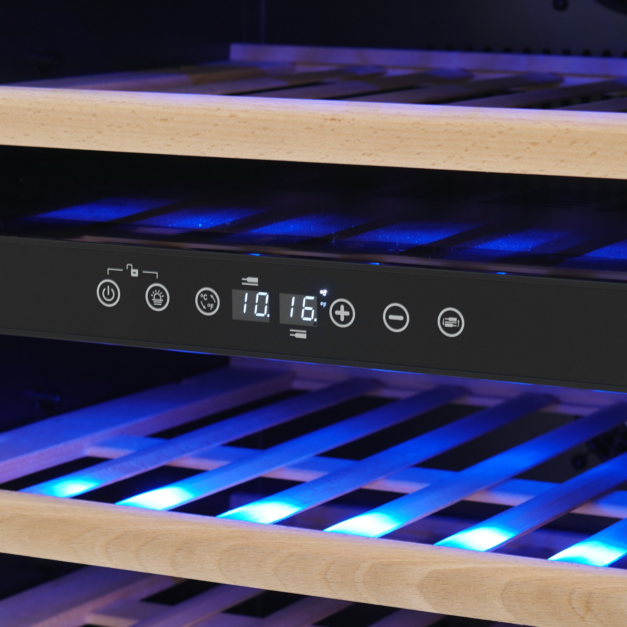 9006988 Винный шкаф Temptech WPQ60DCB серебристый, черный STDN-0023114 - Вид №4