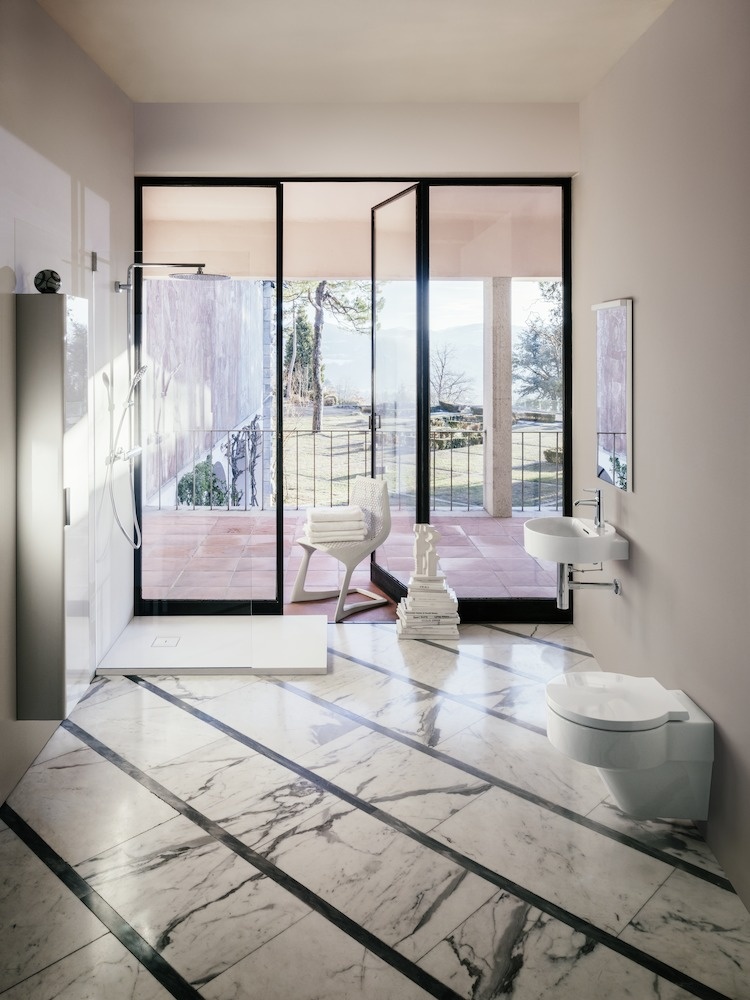 H8202817570001 Подвесной унитаз, безободковый смыв Rimless LAUFEN PRO - Вид №4