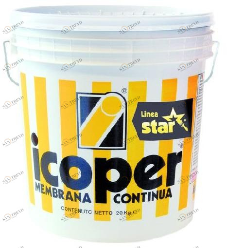 Icobit Сплошная однокомпонентная белая мембрана sun-id-1463227