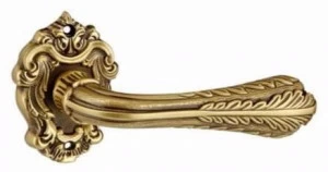 Bronces Mestre Ручка из бронзы с атласной отделкой на розе Treasure