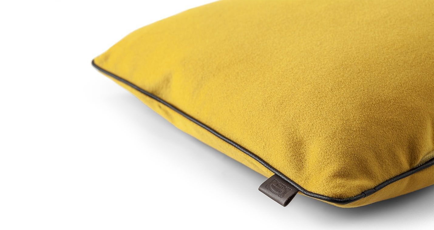 Шерстяная квадратная клетчатая подушка Poltrona Frau коллекция-мебель и аксессуары ARCH-00143763 - Вид №5