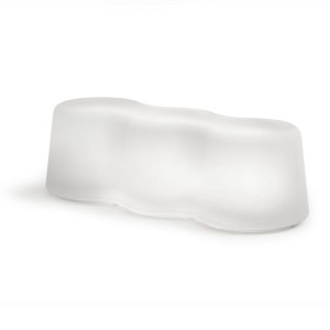 Светящаяся садовая скамейка из полиэтилена