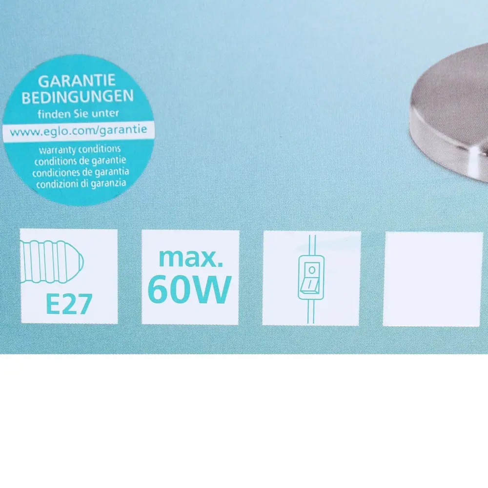 Лампа настольная «Maserlo» 1х60 ВтXE27, цвет капучино Eglo STLM-2108965 - Вид №3