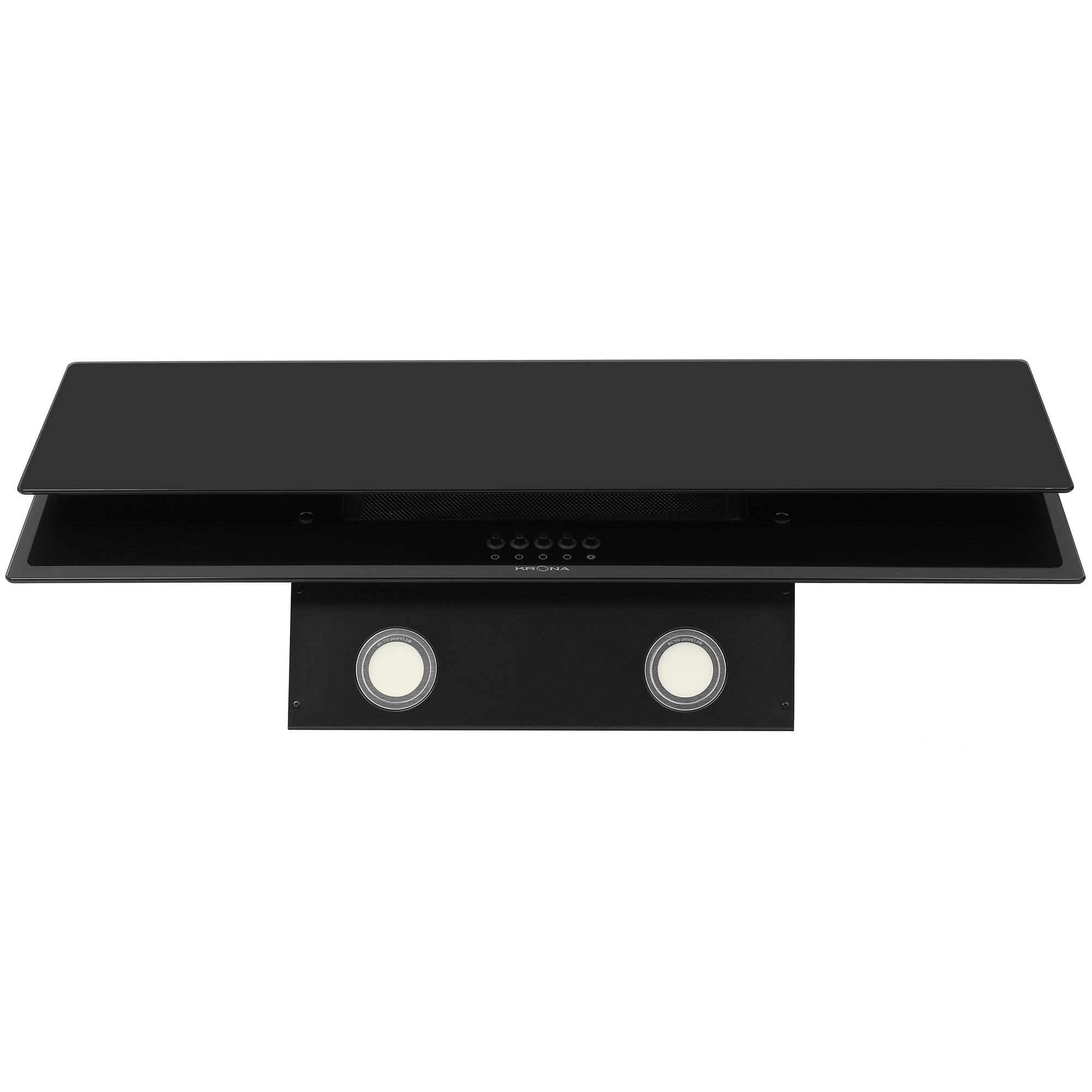 5364273 Вытяжка наклонная KRONA VENERA 900 PB черный/черный STDN-0063331 - Вид №6