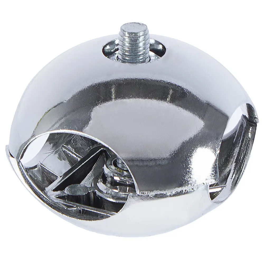 Держатель-краб для двух труб параллельно, цвет хром Santreyd STLM-2133884