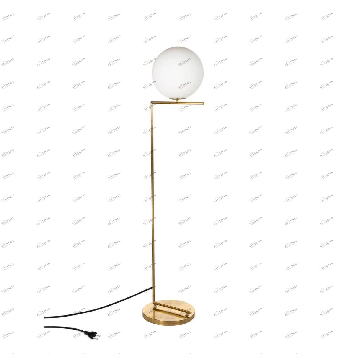 Торшер 163х30 см бронза Icl 2578-F LOFT IT ICL 00-3889559 Белый;бронза 