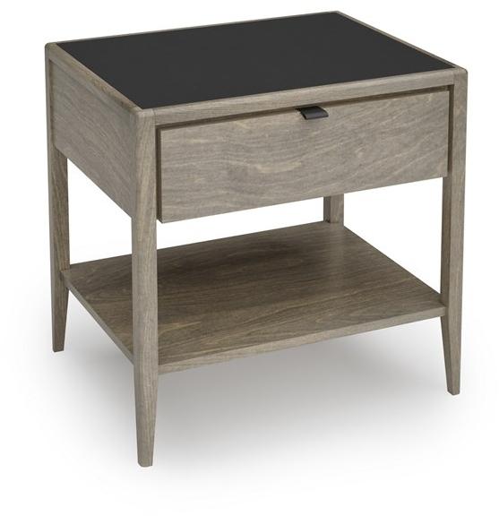 Huppé Прямоугольная прикроватная тумбочка из березы с ящиками Edmond 1344c - 1343c HUPPE - Вид №3