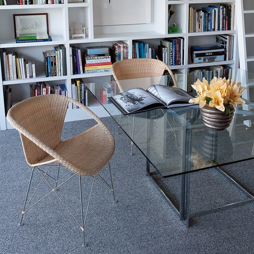 JANUS et Cie Стул из ротанга с подлокотниками Suki sun-id-1458892 - Вид №4