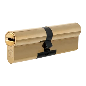 Цилиндр Apecs Premier XR-100-G, 50x50 мм, ключ/ключ, цвет золото