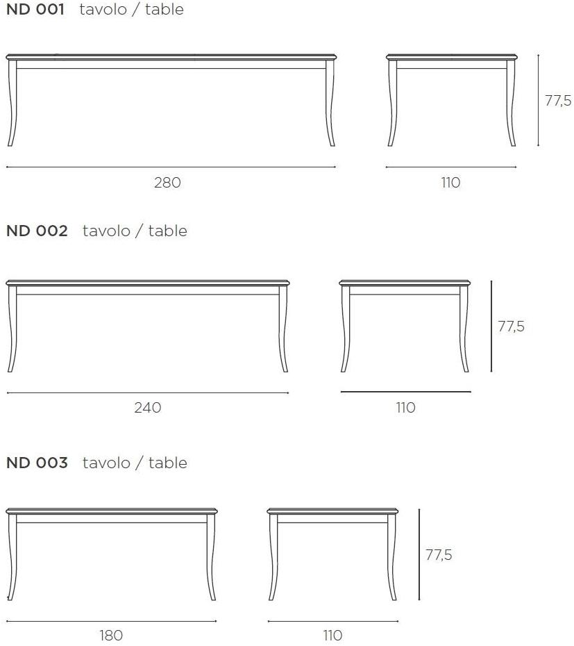 EPÒNIMO Прямоугольный стол из массива дерева со стеклянной столешницей Nadi Nd001/003  - Вид №6