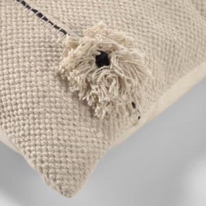 090866 Чехол для подушка 45x45 бежевый хлопок La Forma Belisa