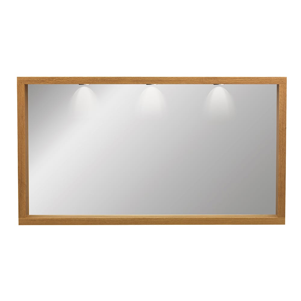 IMSR08 Зеркало большой коробки с подсветкой Carlyon Imperial 