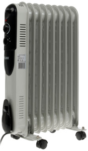 1076917 Масляный обогреватель Ресанта ОМПТ-9Н белый