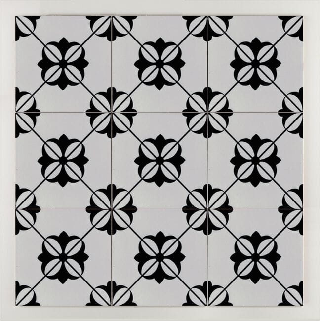 Пол / покрытие ручной работы La Riggiola черный и белый ARCH-00060557 - Вид №1