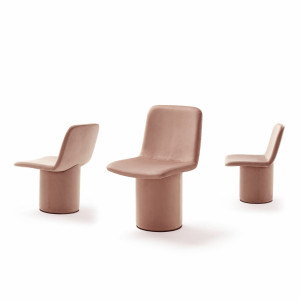 Многослойное кресло без подлокотников