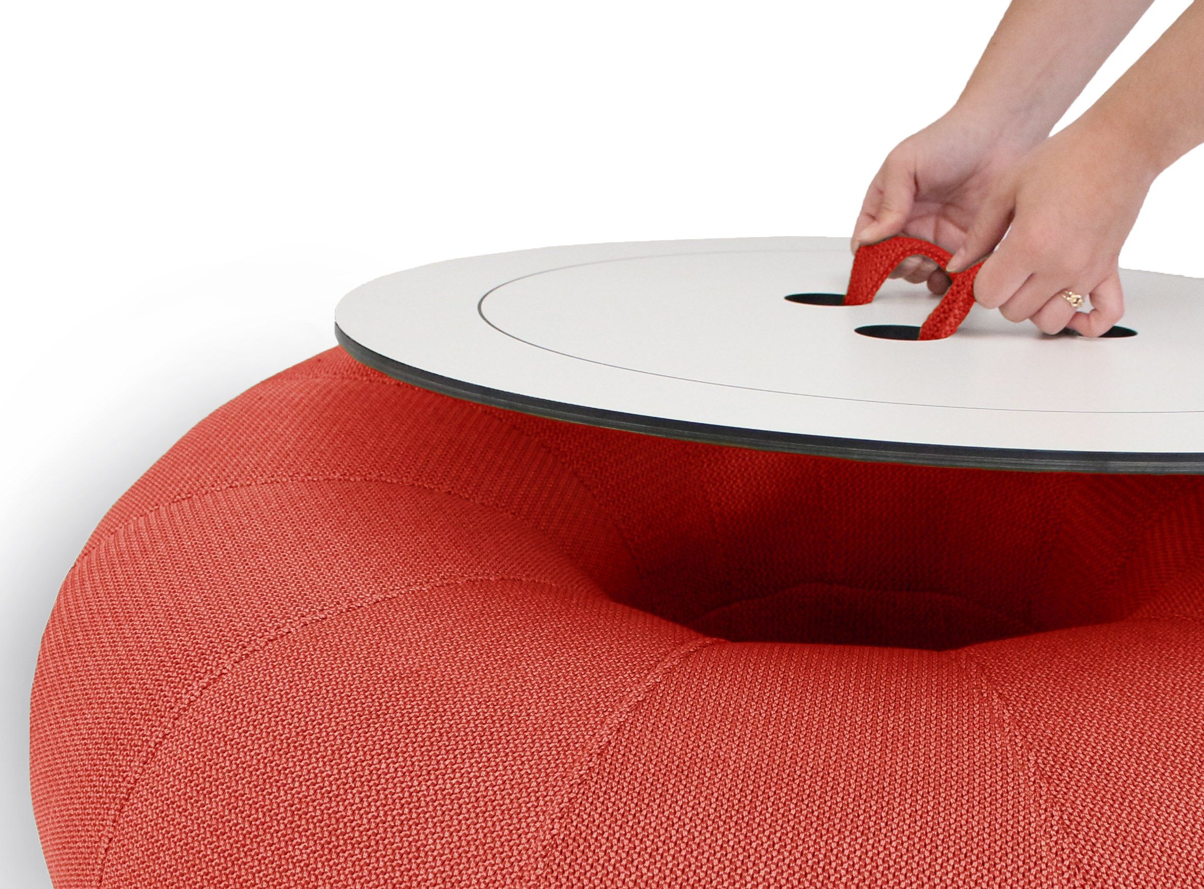 Круглый низкий садовый столик OGO Don Out ARCH-00095584 - Вид №8