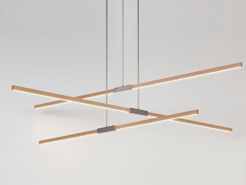 Stickbulb Led подвесной светильник из дерева Pendant sun-id-1442348 - Вид №2