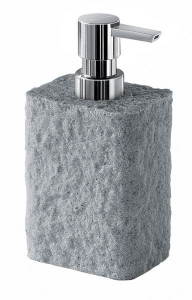 AR80(08) Gedy G-Aries, настольный дозатор, цвет хром - серый