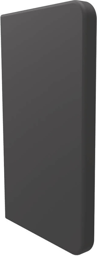 Писсуар антрацитовый матовый перегородка /TP690.60000 Creavit  - Вид №1