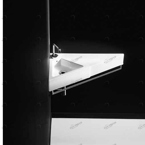 3405 Подвесная раковина настенная овальная Kerasan Arredo белая