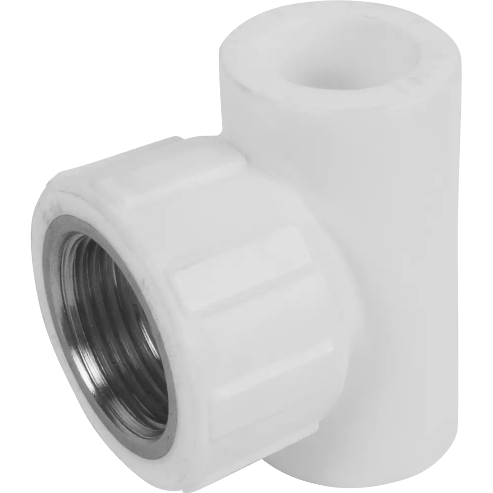 Тройник комбинированный ПОЛИТЭК 20 мм для систем водоснабжения 13565289 STLM-0003384