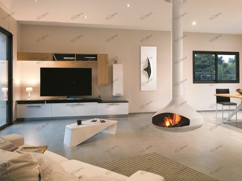 Focus creation Открытый подвесной стальной камин Ergofocus sun-id-1404270