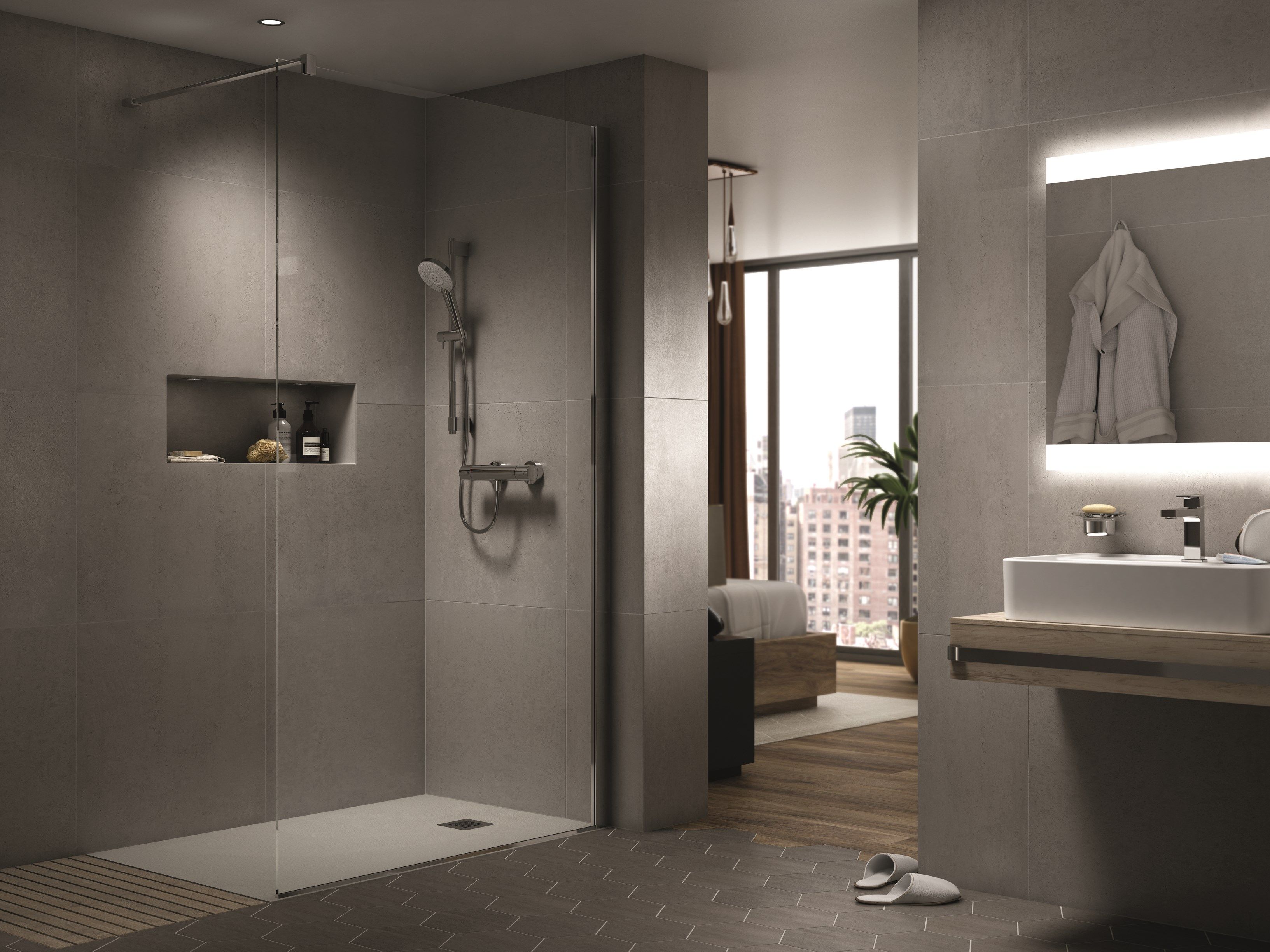 Ручной душ с 3 струями с гибким Ideal Standard IDEALRAIN ARCH-00102386 - Вид №3