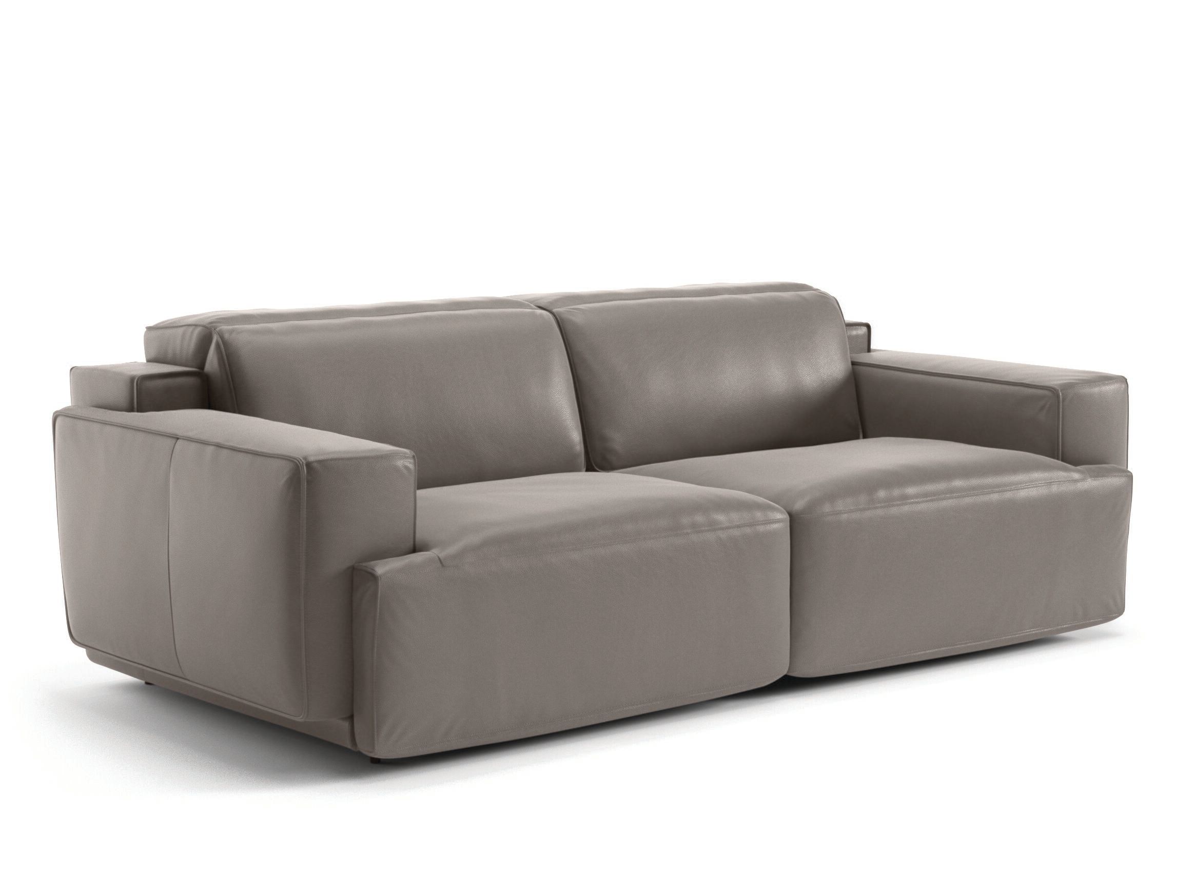 2-местный кожаный диван с откидной спинкой Natuzzi Italia IAGO ARCH-00138421 - Вид №4