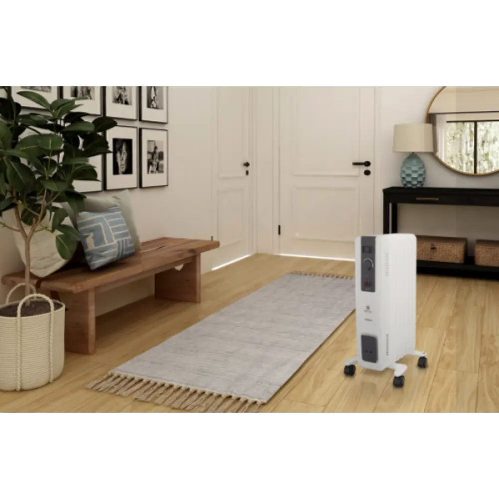 Обогреватель масляный Royal Clima FR7-1500M с механическим термостатом 1500 Вт цвет белый STLM-2103931 - Вид №4