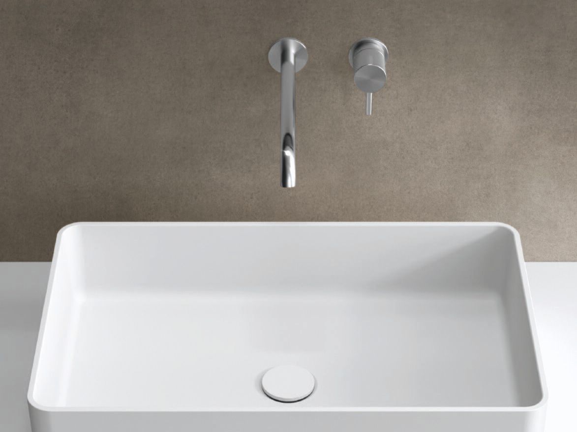 Столешница из твердой поверхности и грецкого ореха с зеркалом Noorth Fjord ARCH-00099791