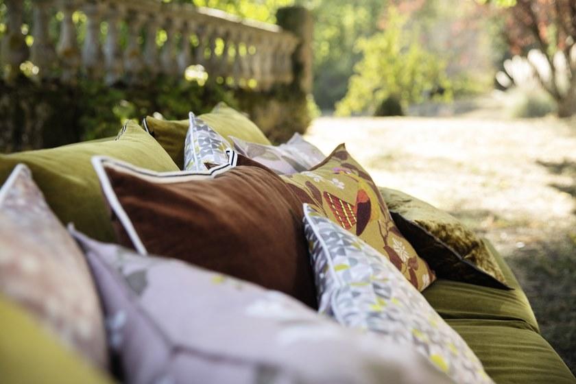 Élitis Прямоугольная подушка из шелка с рисунком sun-id-1395113 - Вид №4