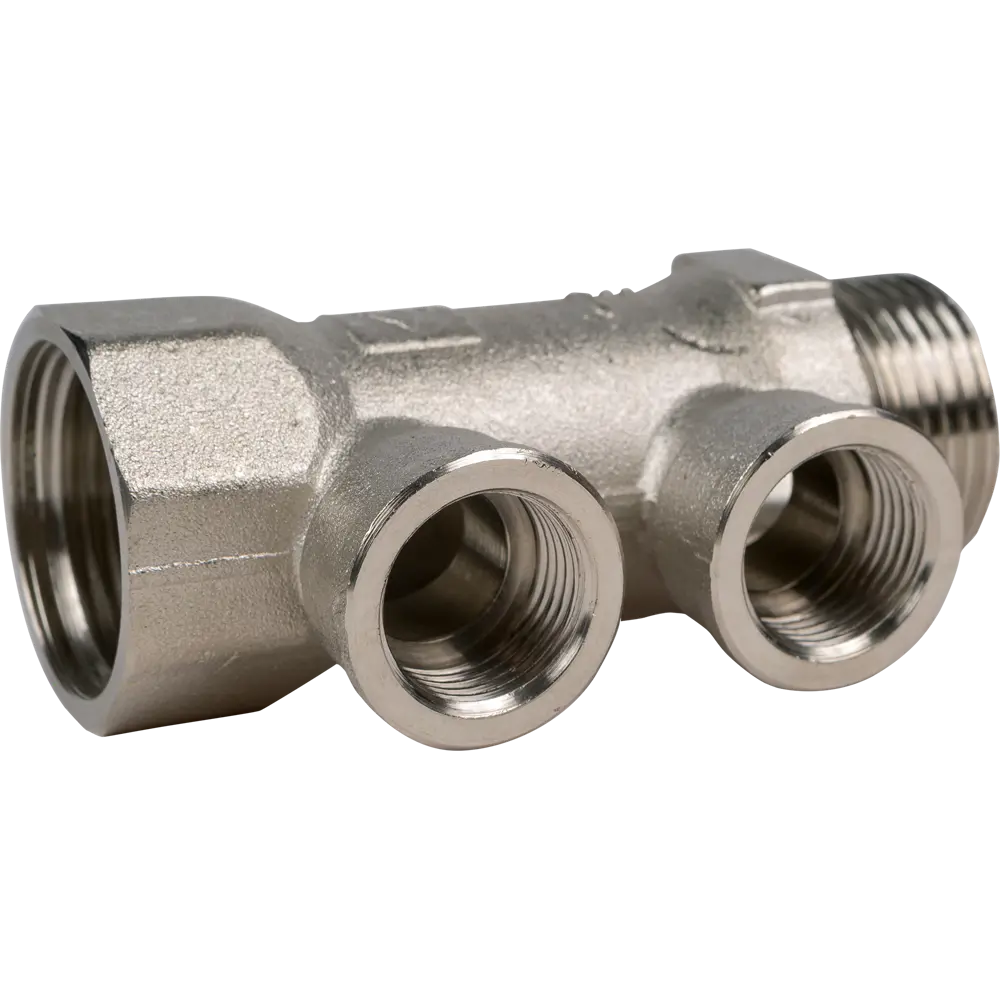 Коллектор с внутренней резьбой Valtec на 2 выхода 1"x1/2" VTc.550.N.0602 STLM-2104204 - Вид №3