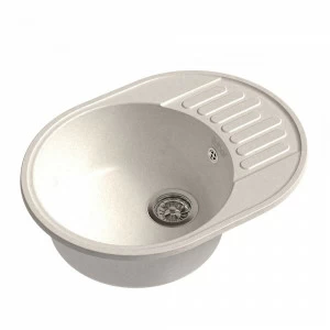 RQ34 белый Мойка кухонная прямоугольная Raiber