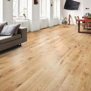 Паркетная доска Haro 4000 Series Top connect Саваж, sunProtect Дуб Кантри с брашью (Текстурированная) 2200х180 мм.