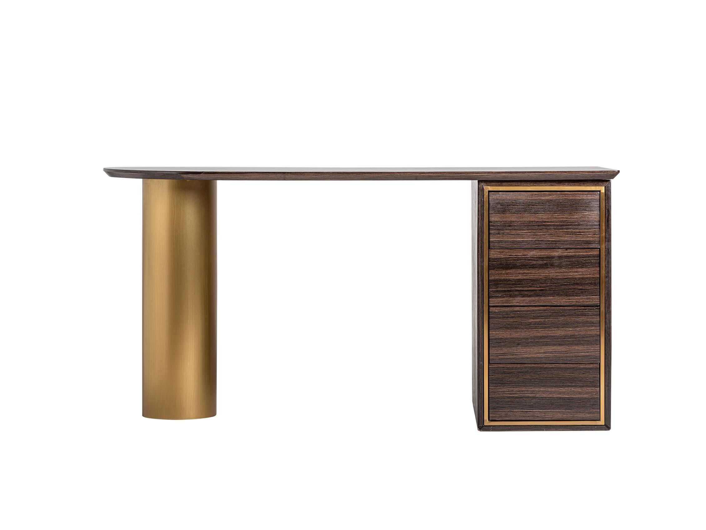 Стальной и деревянный стол с ящиками Vical Home CHEB ARCH-00138013 - Вид №1