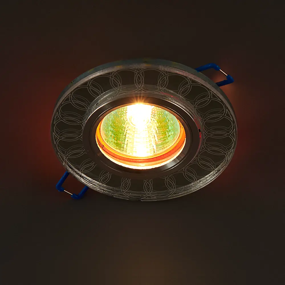 Светильник точечный встраиваемый DLS-L154 с LED-подсветкой под отверстие 65 мм, 1.7 м², цвет прозрачный 82644304 STLM-2049166 Fametto  - Вид №2