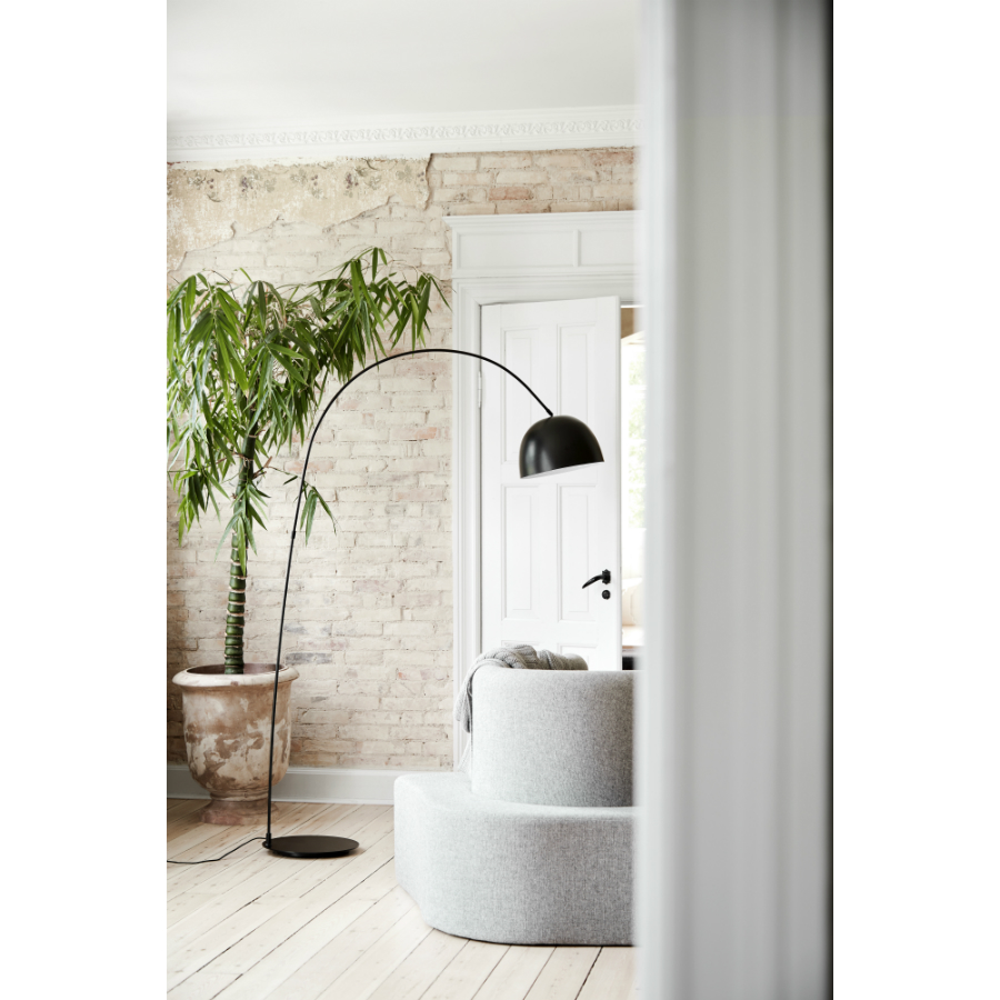 63376_652 Абажур для напольной лампы lucca, черный матовый Frandsen  - Вид №1