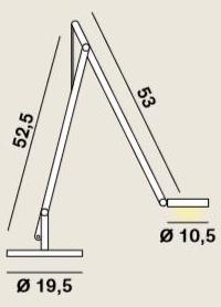 Rotaliana Настольная лампа регулируемая String sun-id-1442487 - Вид №2