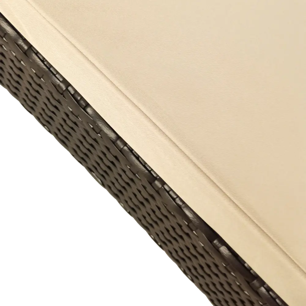 Шезлонг Lima193x31x65 см сталь/текстилен темно-коричневый Santreyd STLM-2072514 - Вид №5