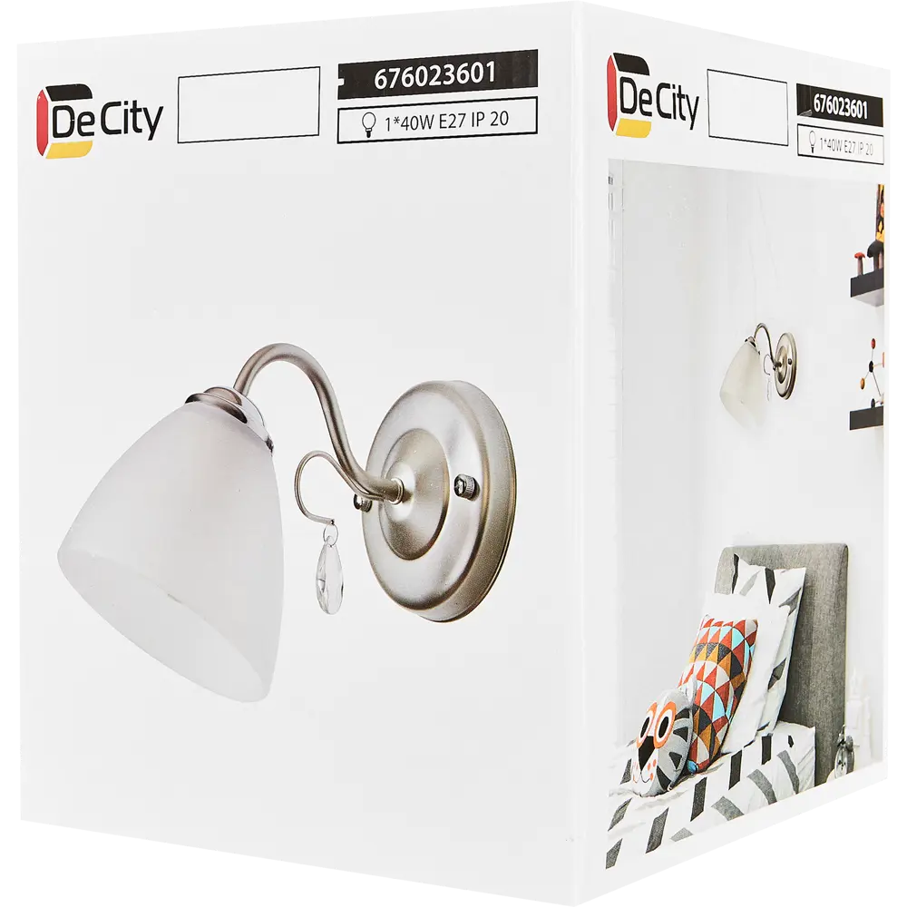 Бра «Нежность», цвет серый DE CITY STLM-2091022 - Вид №7