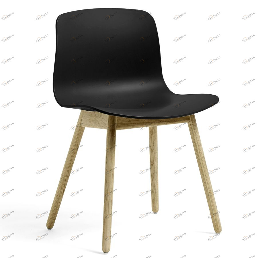 Стул AAC12, черный со светлыми ножками Hay 932432