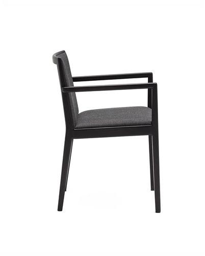 Andreu World Стул с обивкой и подлокотниками Carlotta So0916 - Вид №2