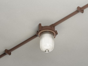 Окрашенный алюминиевый потолочный светильник