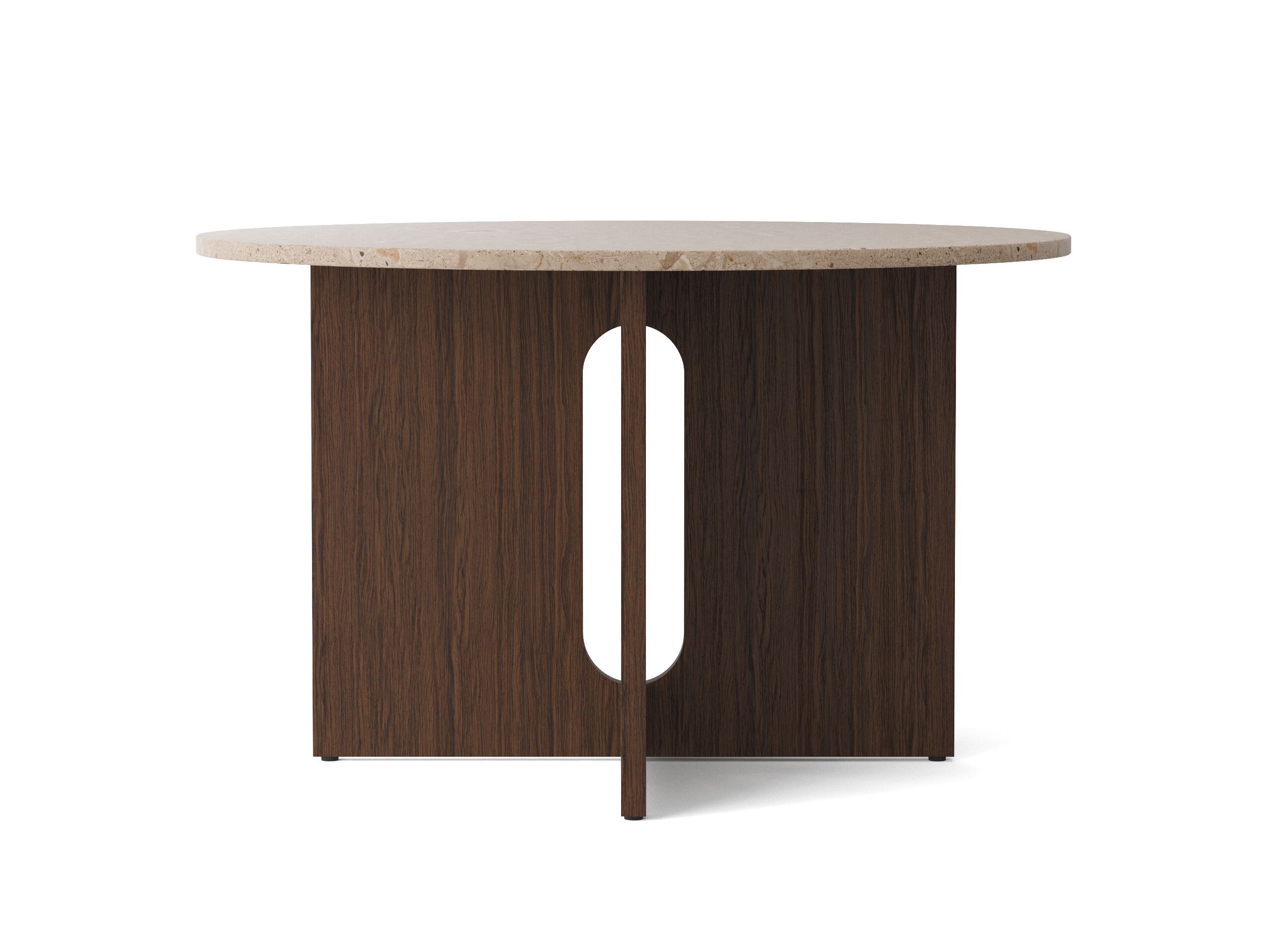 Круглый стол из дуба и брекчии Audo Copenhagen Androgyne ARCH-00065938 - Вид №1