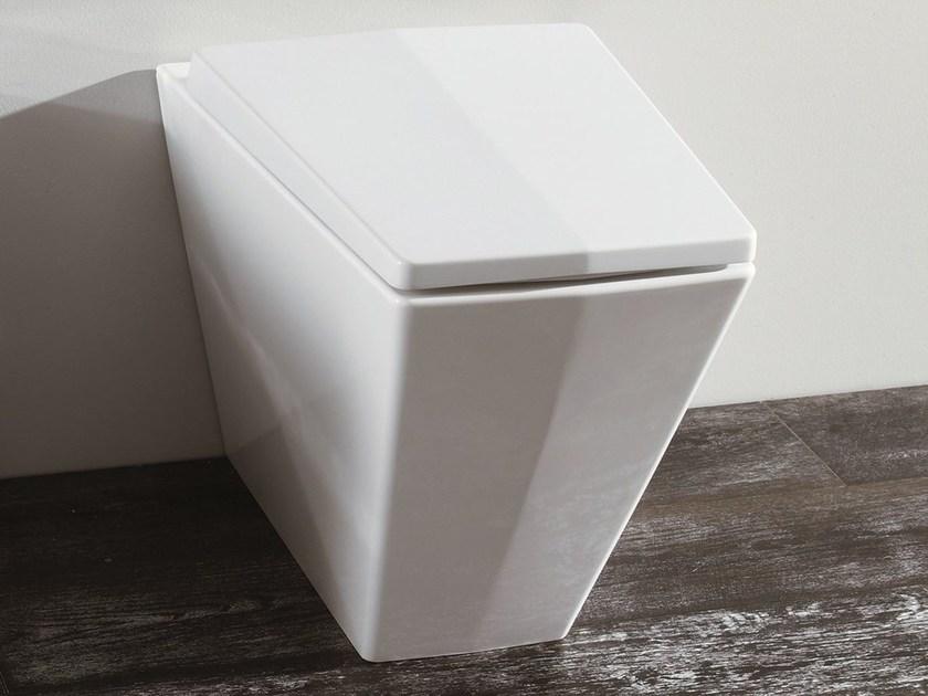 Cry110301 Приставной унитаз напольный Белый Olympia Ceramica Crystal Италия - Вид №1