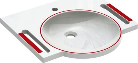 950.11.106 умывальник слабоумия HEWI USA Produkte 