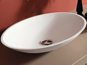 Накладная раковина на столешницу  овальная LASA IDEA Mariposa