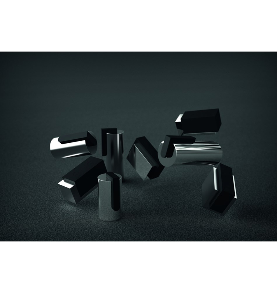 FROST Дверной упор 2, 75 мм » матовый / черный Нержавеющая сталь Матовый N1931-1  - Вид №2