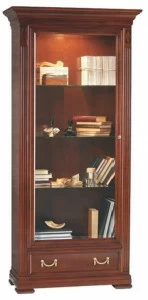 SELVA Витрина из вишневого дерева со встроенной подсветкой Villa borghese 7362-7373