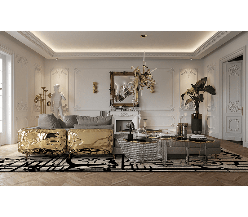 0-062 Приставной столик Monet xl Boca Do Lobo  - Вид №3